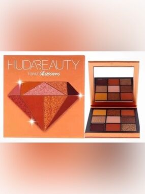 Huda Beauty Eyeshadow Palette "Topaz Obsessions" 9 Shades New